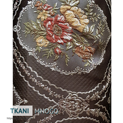 Фото мебельной ткани 1665A-3 крупным планом