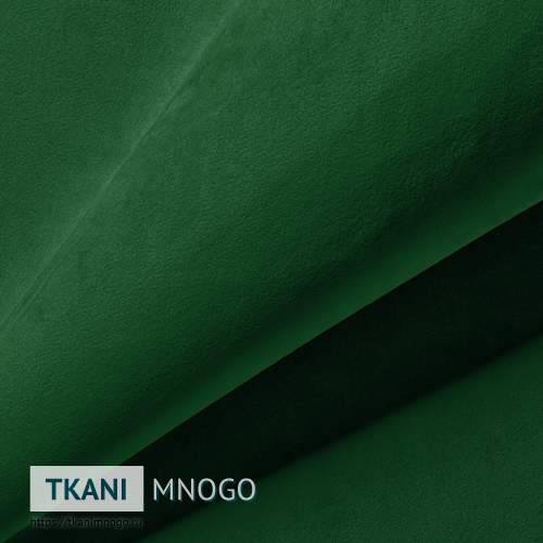 Фото фактуры велюра “AY1-32B” (однотонный зеленый)