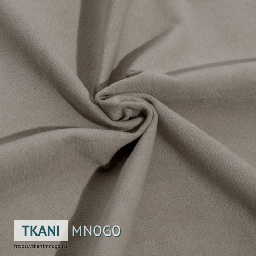 Фото внешнего вида велюра “5” (однотонный серый)