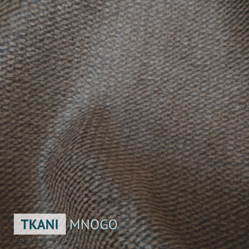 Фото внешнего вида велюра “EL-27” (однотонный коричневый)