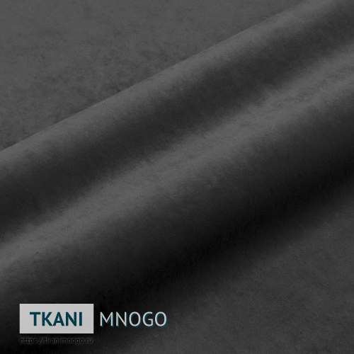 Фото ткани велюра “HM-50” (однотонный серый)