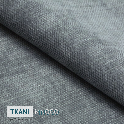 Фото фактуры велюра “82” (однотонный серый)