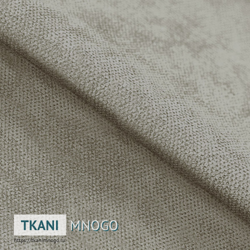 Фото фактуры велюра “Pretty-5” (однотонный серый)