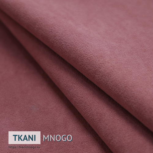 Фото обивки велюра “63” (однотонный розовый)