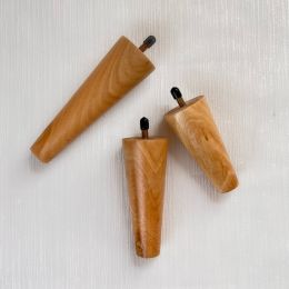 Опора Дерево натуральный бежевый Н 100 (опора для мебели) - Опоры для мебели деревянные