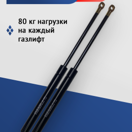 Газ лифт под гайку М8 800N - Газлифты