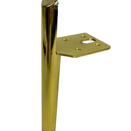 Опора - М024 Н180+50 золото (ножка мебельная)
 - Ножки хромированные