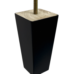 Опора Дерево призма венге Н 120 (деревянные опора) - Опоры для мебели деревянные